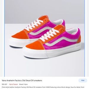 Vans. Men’s 6. Women’s 7.5. Brand new